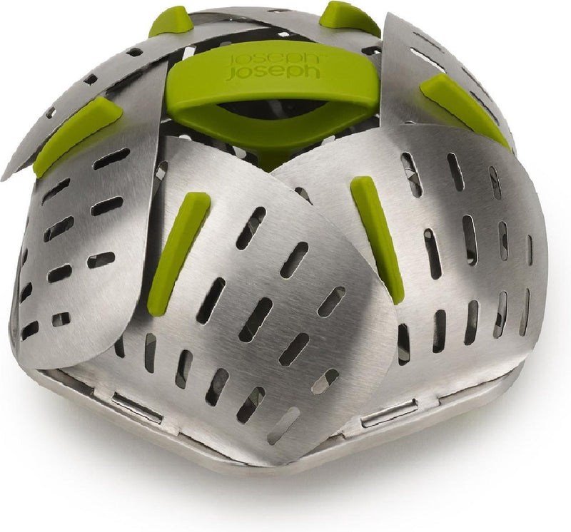 Joseph joseph bloom steel stomer opvouwbaar - rvs - 16 cm -