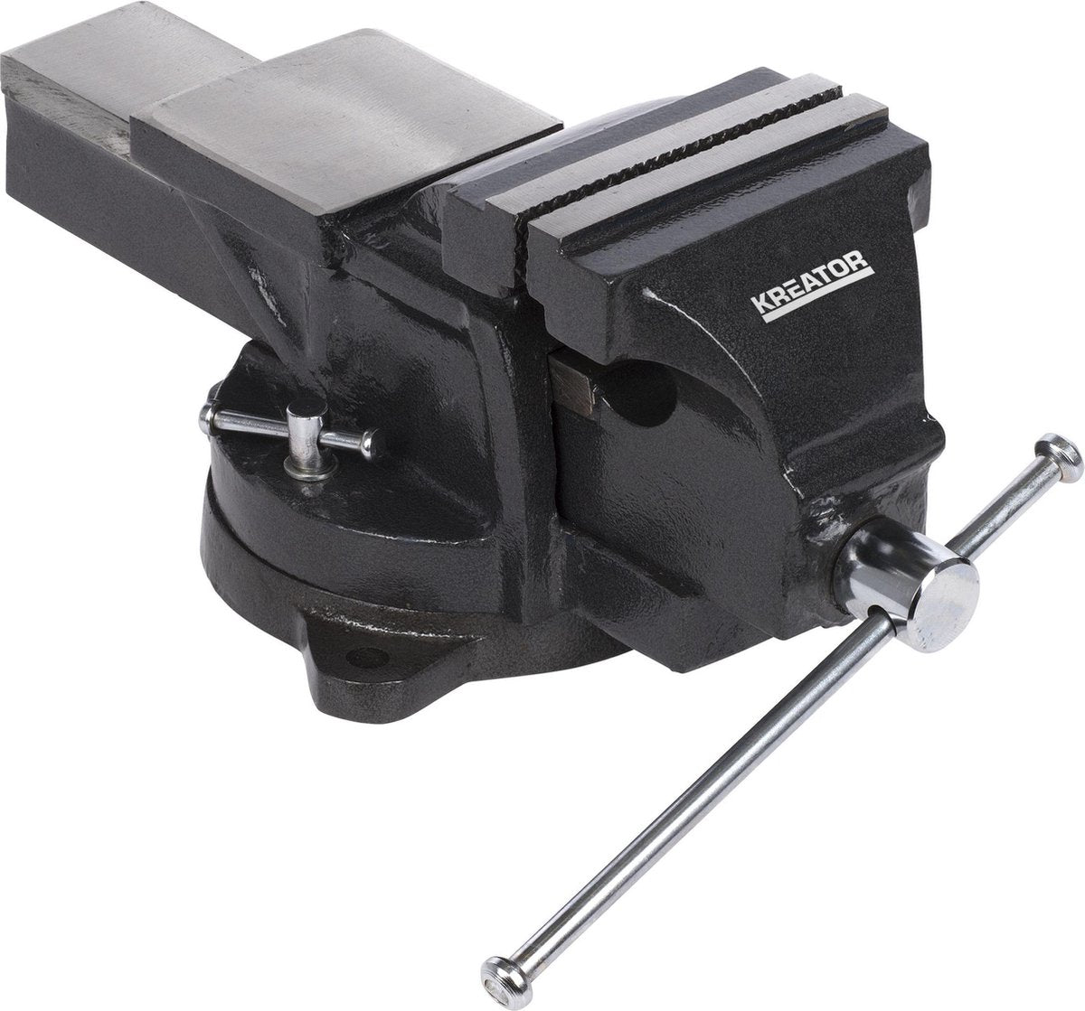 Kreator krt554011 draaibare bankschroef - 100mm - 7kg