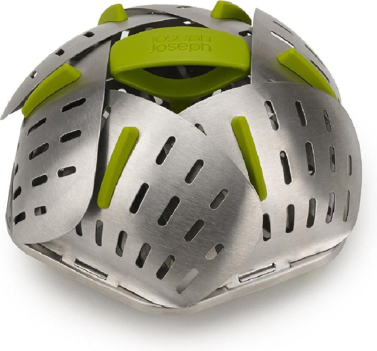 Joseph joseph bloom steel stomer opvouwbaar - rvs - 16 cm -