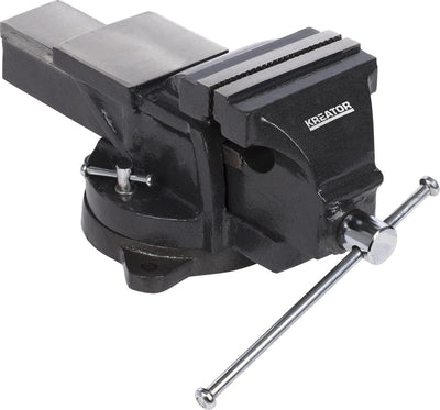 Kreator krt554012 draaibare bankschroef - 125mm - 10.5kg