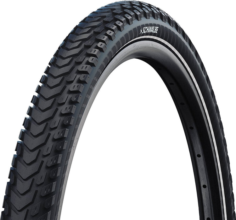 Schwalbe marathon mondial - wired - addix - raceguard - 28x2.00 - black + reflex