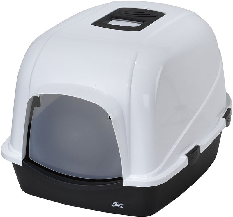 Ebi eclipse 70 - kattenbak - grote katten - gesloten met filter - 70x56x46cm zwart