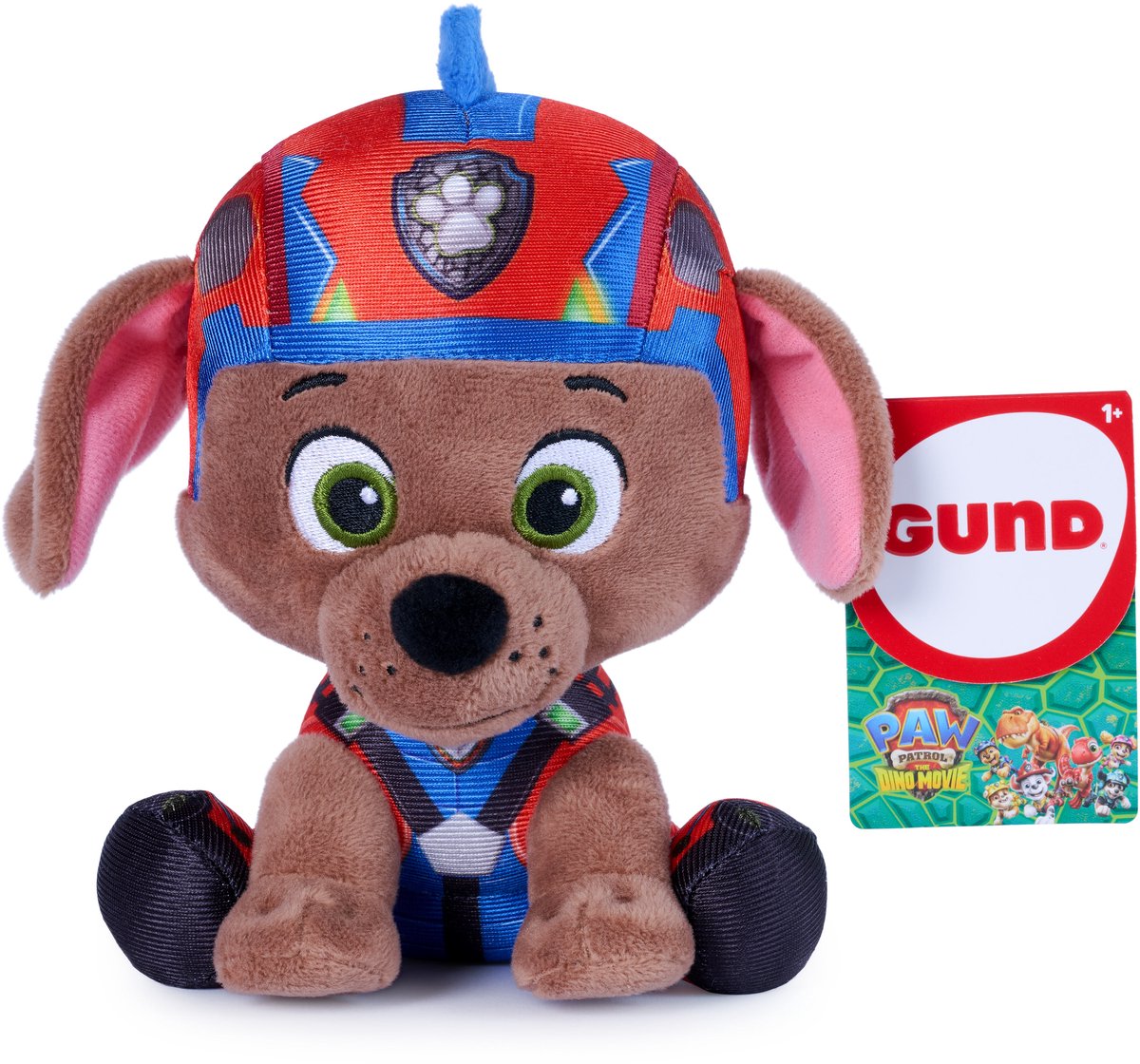 Paw patrol gund - de dino film-knuffel van zuma, officieel gelicentieerde knuffel, filmmerchandise 15,2 cm