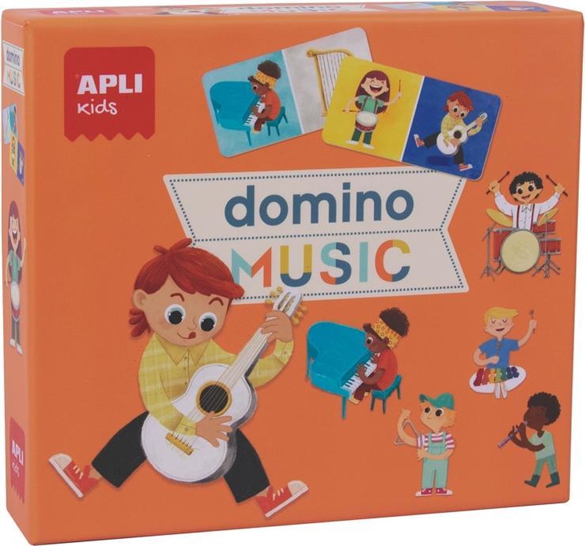 Apli kids muziek domino