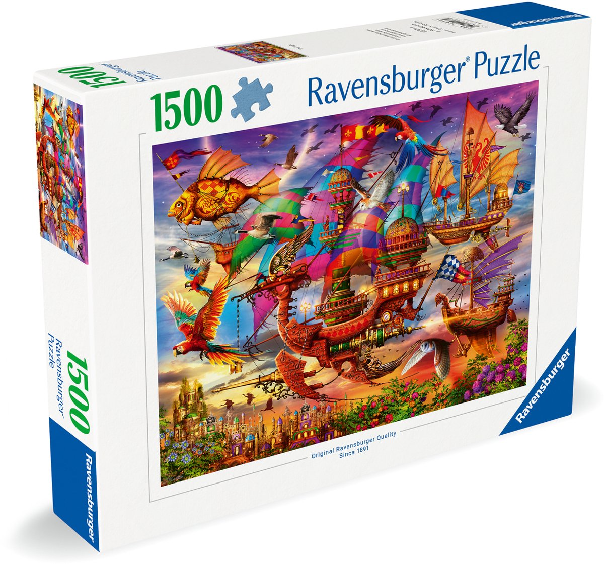 Ravensburger puzzel the flight - legpuzzel - 1500 stukjes