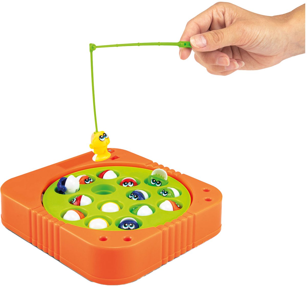 Toi-toys elektronisch visspelletje met 3 vishengel