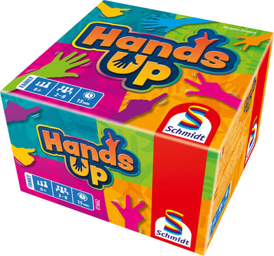 Schmidt ® - hands up - actiespel - snel reactiespel met kaarten - vanaf 6 jaar - 2-8 spelers