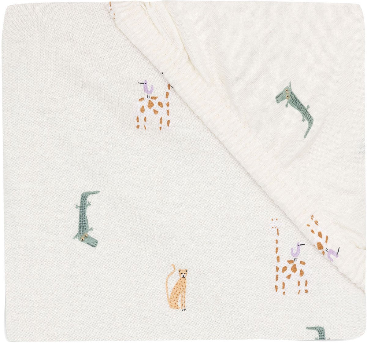 Jollein jungle jambo hoeslaken - 40 50 x 80 90 cm - jersey