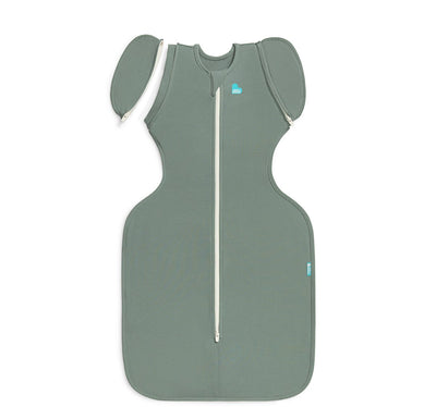 Love to dream ™ babyslaapzak swaddle up™ - inbakeren afbouwen - baby 3-6 maanden - 6-8.5 kg - all season - dark olive