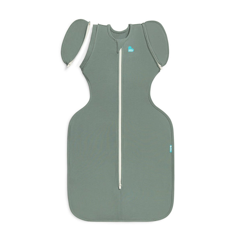 Love to dream ™ babyslaapzak swaddle up™ - inbakeren afbouwen - baby 3-6 maanden - 6-8.5 kg - all season - dark olive