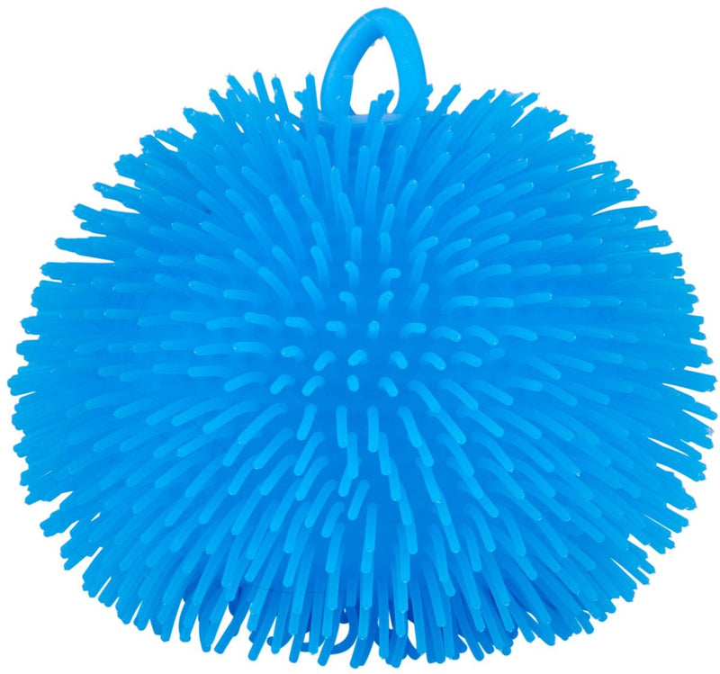 Eddy toys pufferbal ø12 cm - knijpbal voor kinderen - zachte sensorische bal - speelbal met flexibele sprieten - assorti kleuren