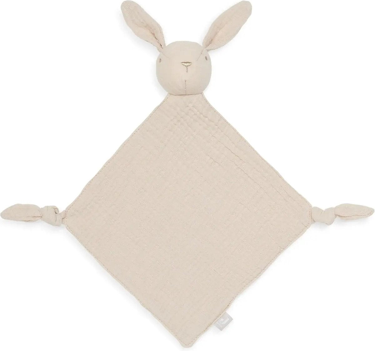 Jollein - speendoekje bunny ears (nougat) - speenknuffel, speendoekje baby, speendoek - katoen