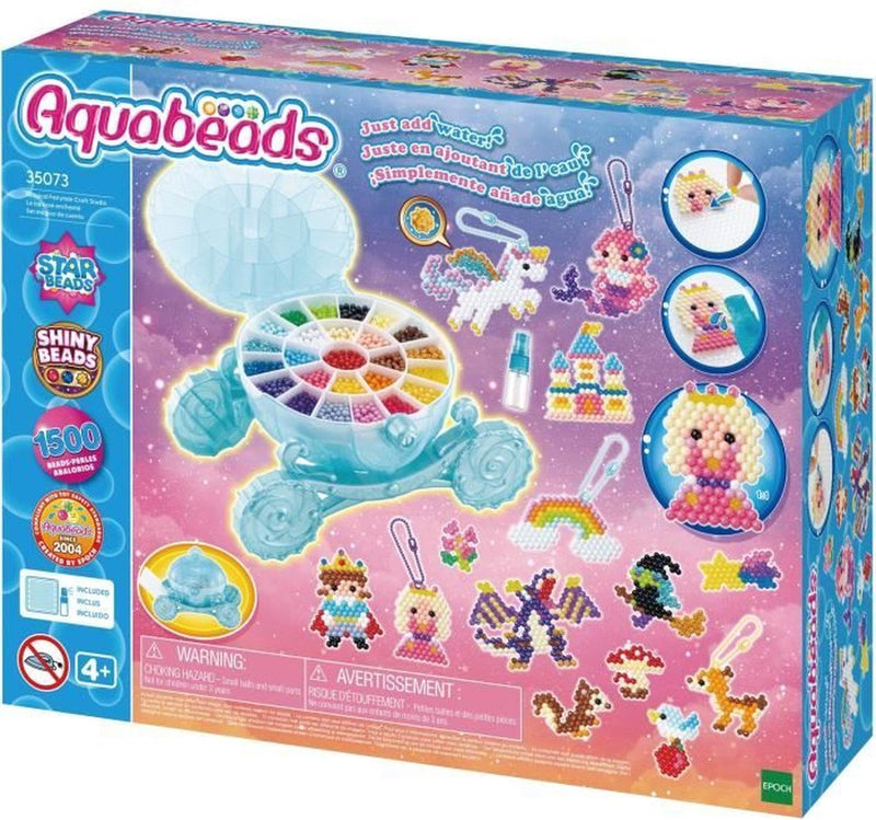 Aquabeads de betoverde koets - - 35073 - 1500 kralen voor magische creaties