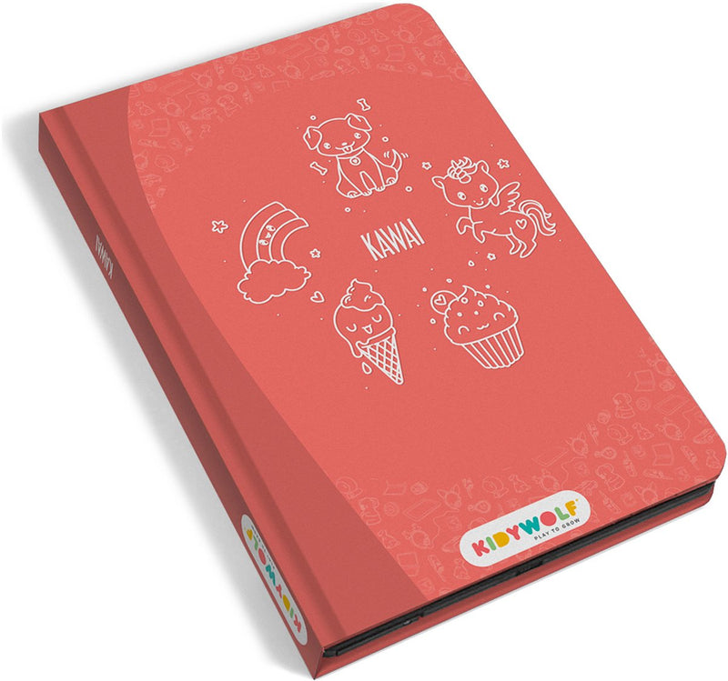 Kidywolf - kidydraw mini tekentablet - kawai thema - educatief - 4+ jaar