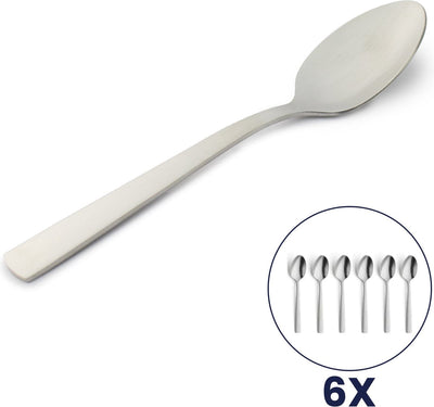 Amefa ventura- 6 koffielepels in cadeauverpakking
