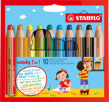 Stabilo https: www.cchobby.nl woody-3-in-1-l-11-cm-dikte-16-mm-vulling-10-mm-diverse-kleuren-10-stuk-1-doos - afbeelding 1