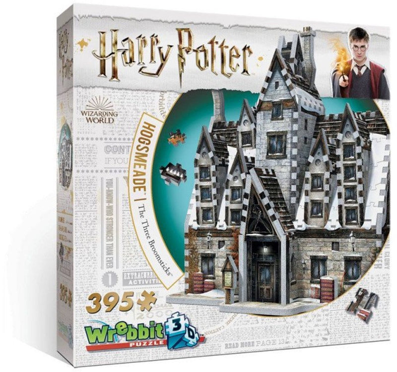 Wrebbit hogsmeade three broomsticks harry potter 3d-puzzle (395 pieces)