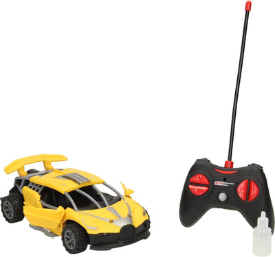 Lobbes speelgoed bv rc auto multifunctie geel
