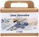 Creativ company mini hobbyset steendecoratie blauw