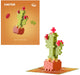 Plus-plus plant pack bloem cactus 4343 - botanical bouwspeelgoed - constructiespeelgoed - set met 50 bouwstenen - vanaf 5 jaar