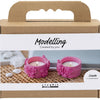 Creativ company https: www.cchobby.nl mini-hobbyset-boetseren-theelichthouders-roze-1-doos