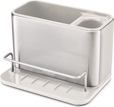 Joseph joseph - surface gootsteen organizer - kunststof - rvs en beige