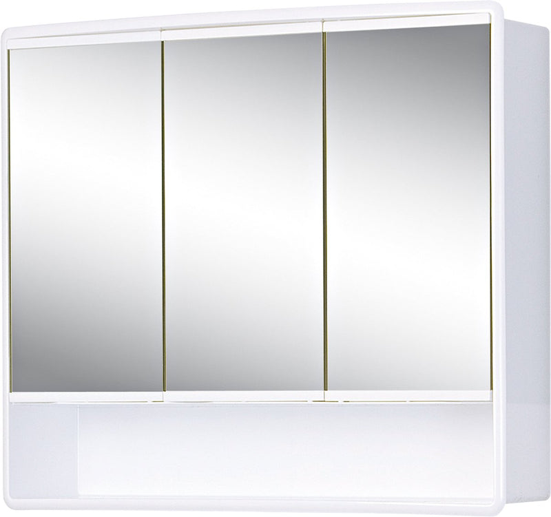 Jokey spiegelkast met 3 deuren 58x49.5x14.5cm wit