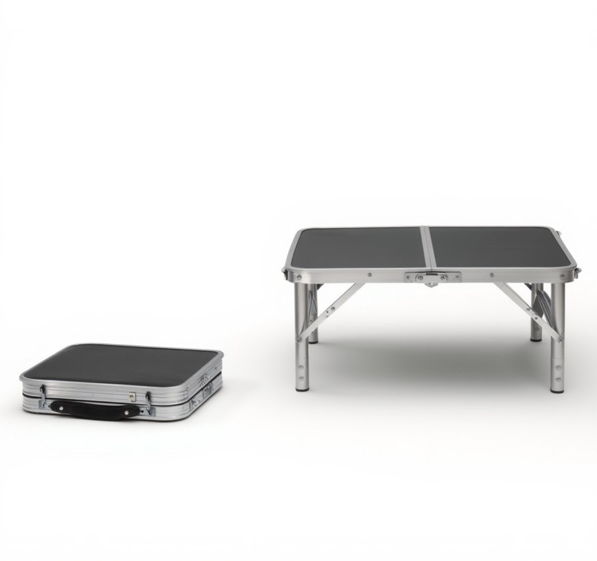 Hush. outdoor hush outdoor - campingtafel - inklapbaar met handvat - lichtgewicht - verstelbaar - 60x40x26.5cm