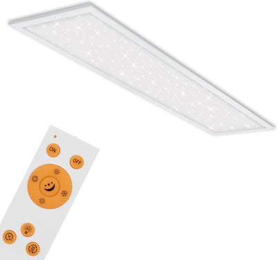 Briloner - plafonniére - panel led 36w 3800lm 3000-6500k 120x30cm biały z pilotem zdalnego sterowania