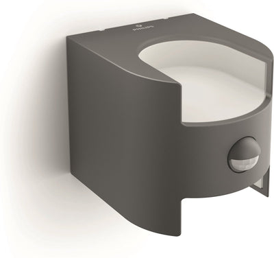 Philips led philips grass muurlamp - antraciet - met sensor