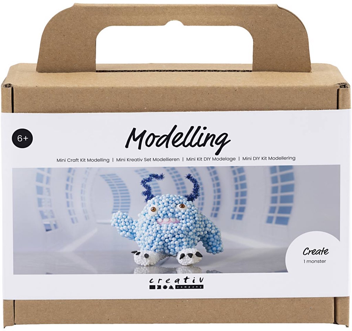 Creativ company cc mini hobbyset boetseren monster bobby