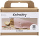 Creativ company https: www.cchobby.nl mini-hobbyset-borduurwerk-textiel-servet-dusty-rose-1-doos