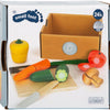 Small foot - houten snij- en speeleten groenten set, 13dlg.