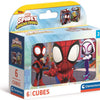 Clementoni blokpuzzel spidey and his amazing friends, 6st.