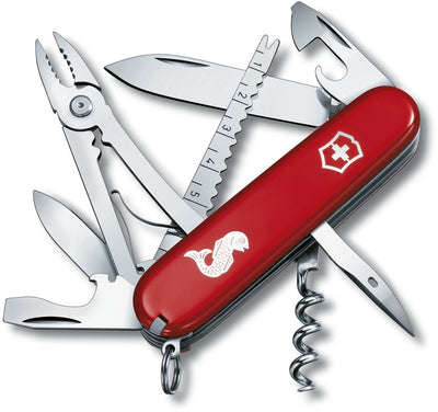 Victorinox angler - zakmes - 18 functies - rood
