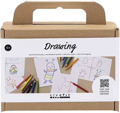 Creativ company cc mini creative box tekenen monsters