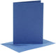 Creativ company cc kaarten enveloppen 10,5x15 cm donkerblauw 6 stuks
