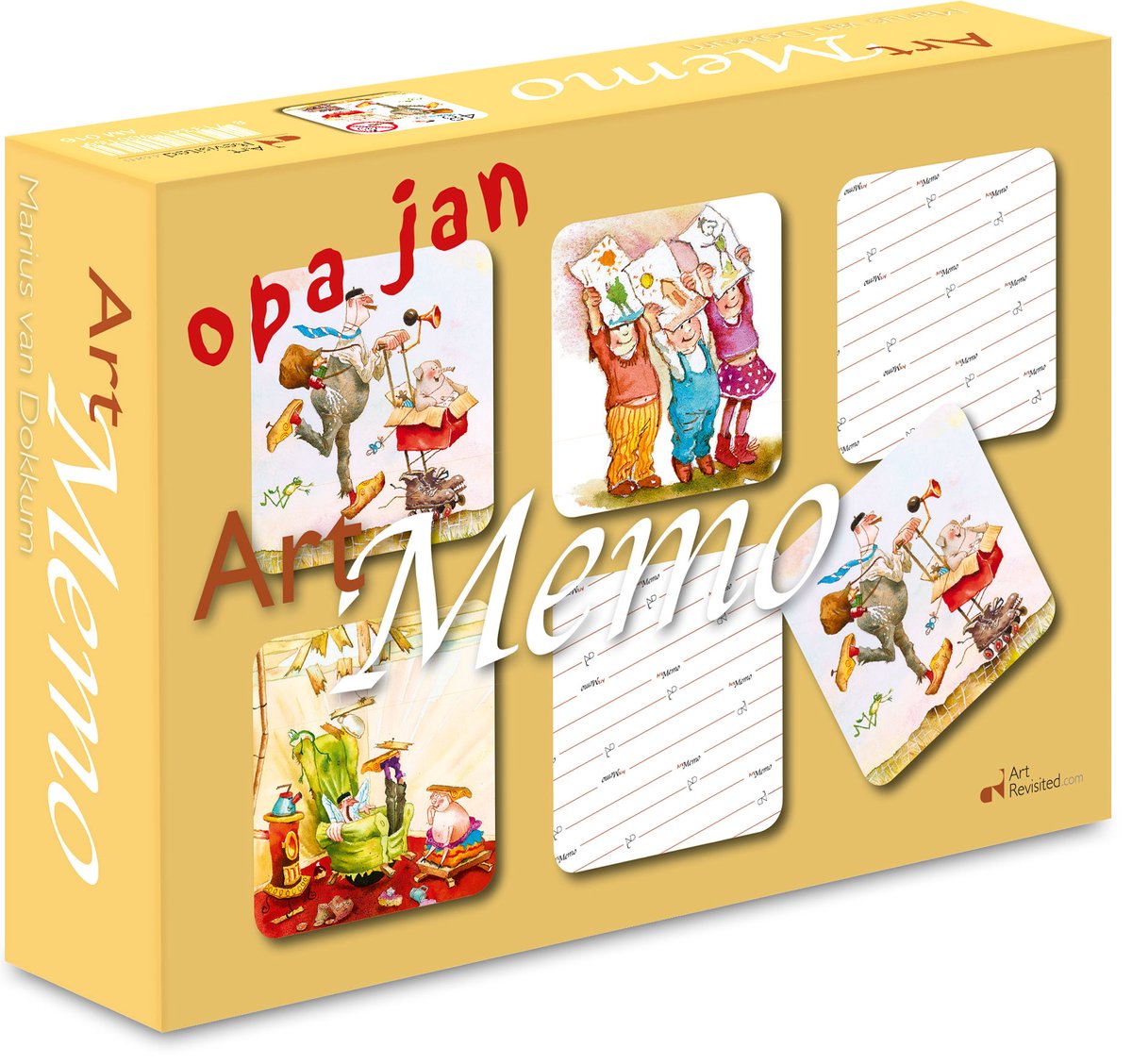 Marius van dokkum opa jan - memo spel -