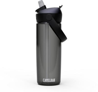 Camelbak thrive flip straw drinkfles - 600 ml - met rietje - waterfles - antraciet