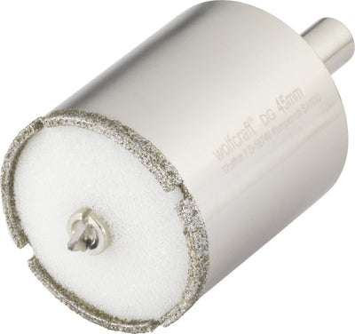 Wolfcraft - tegelboor 45mm - diamantboor met centreerboor - 5928000