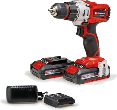 Einhell te-cd 18 2 li accu boormachine | 18 v | 44 nm | 2 x 2.0 ah accu + lader | in koffer - 4514231