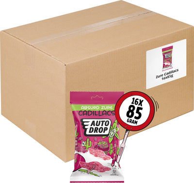 Autodrop snackpack zure cadillacs (16x 85gr)