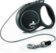 Flexi rollijn black design cord zwart