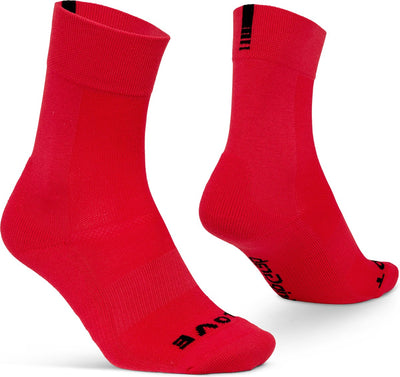 Gripgrab - thermo sl winter fietssokken isolerende wielersport sokken - rood - unisex - maat s