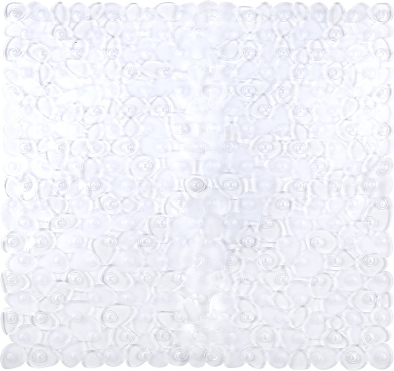 Differnz lapis inlegmat douche, 100% pvc, anti-slip laag 54 x 54 cm transparant