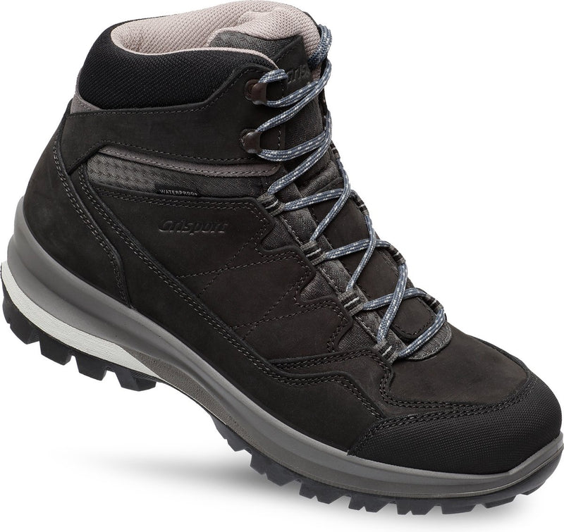 Grisport bari mid wandelschoenen dames - black - maat 38