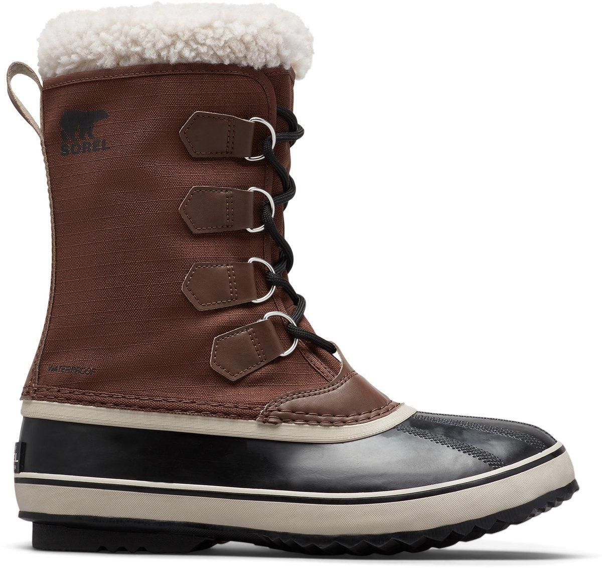 Sorel 1964 pac™ nylon wp men's snowboots - tobacco, black - maat 43