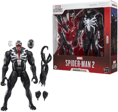 Hasbro marvel legends series gamerverse venom uit spider-man 2, videogame-actiefiguur op schaal van 15 cm
