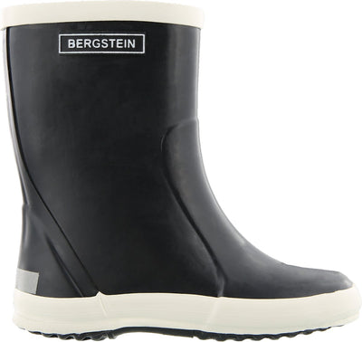 Bergstein rainboot regenlaarzen unisex junior - black - maat 25