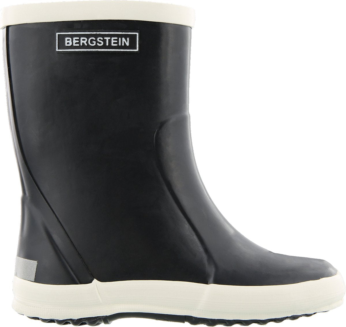 Bergstein rainboot regenlaarzen unisex junior - black - maat 26
